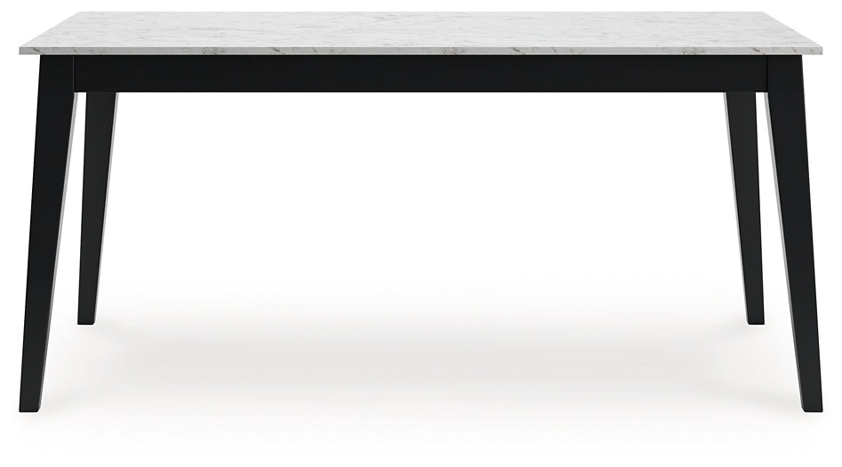 Mesa de comedor Jettaya y 6 sillas