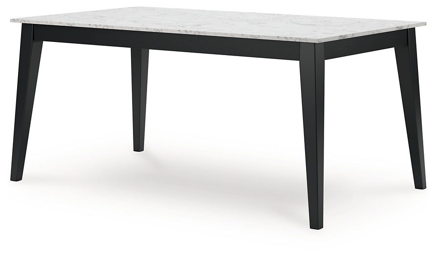 Mesa de comedor Jettaya y 6 sillas