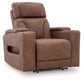 Sillón reclinable eléctrico Clean-Slate/reposacabezas ajustable