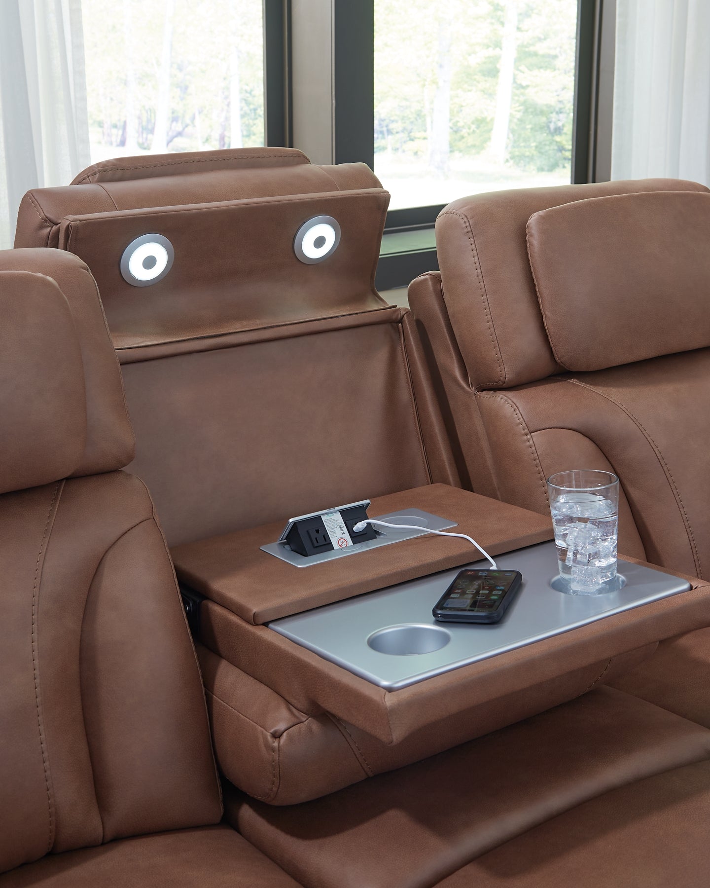 Sofá y loveseat de pizarra limpia