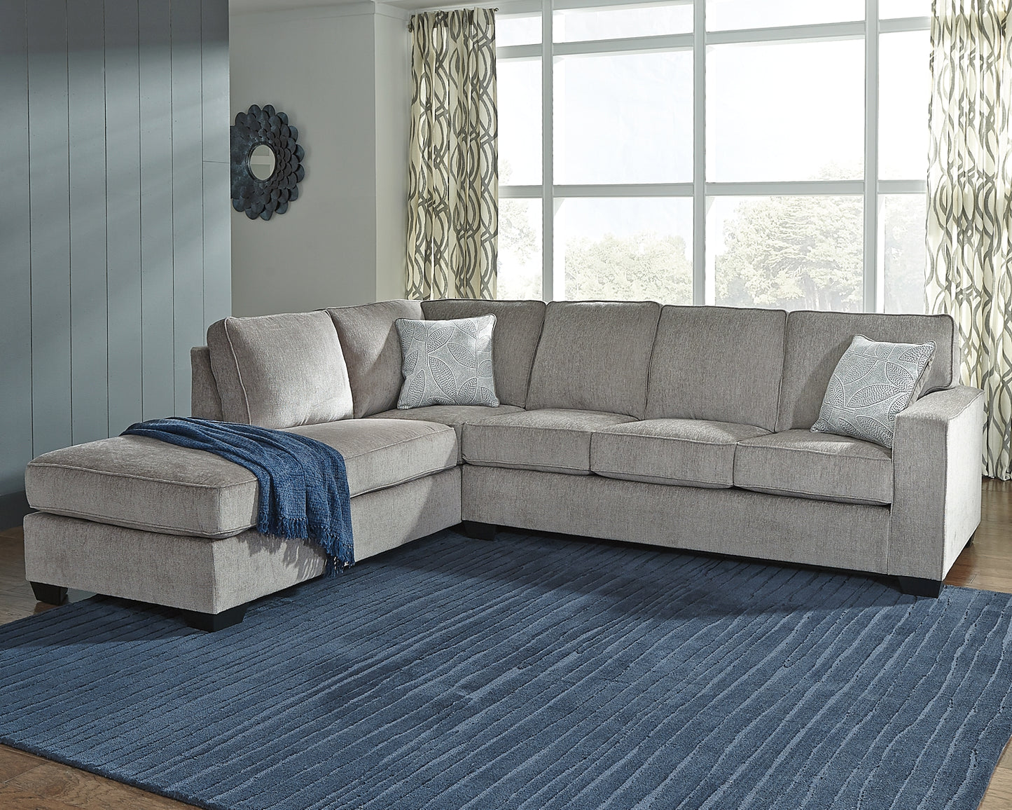 Sofá cama seccional de dos piezas Altari con chaise longue