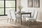 Ashley Express - Mesa de comedor rectangular Parellen
