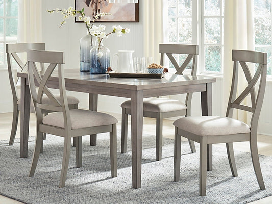 Ashley Express - Mesa de comedor rectangular Parellen