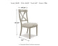 Ashley Express - Silla auxiliar Parellen Dining UPH (2 unidades)