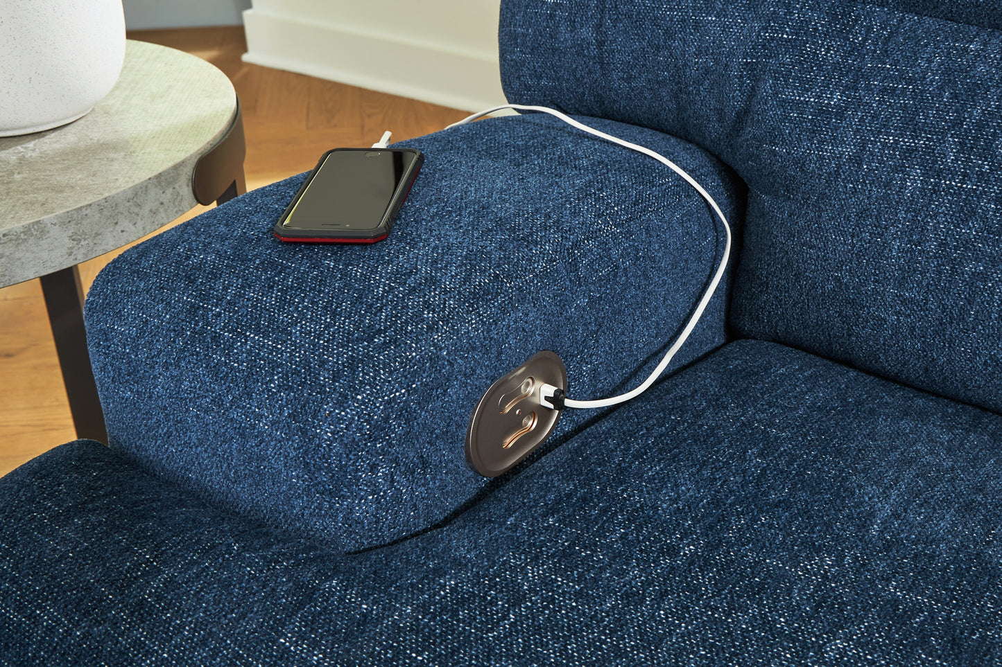 Seccional reclinable eléctrico de 6 piezas con chaise longue Acklen Place