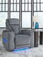 Sillón reclinable PWR Studio Cave/reposacabezas ajustable