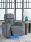 Sillón reclinable PWR Studio Cave/reposacabezas ajustable