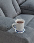 Estudio Cave PWR REC Loveseat/CON/ADJ HDRST