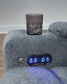 Sillón reclinable PWR Studio Cave/reposacabezas ajustable