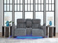 Estudio Cave PWR REC Loveseat/CON/ADJ HDRST