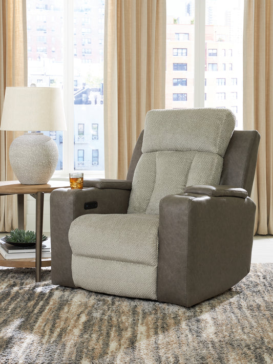 Sillón reclinable eléctrico WhipLash/reposacabezas ajustable