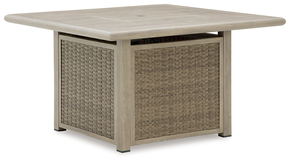 Mesa para fogata cuadrada de Cliff Trails
