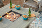 Mesa para fogata cuadrada de Cliff Trails