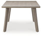 Mesa de comedor rectangular Cliff Trails con UMB OPT
