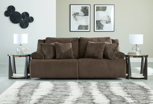 Loveseat seccional de dos piezas de primer nivel