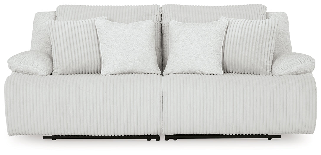 Loveseat seccional de dos piezas de primer nivel