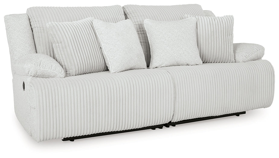 Loveseat seccional de dos piezas de primer nivel