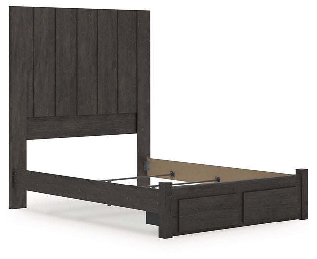 Cama Fraluna con almacenamiento y paneles