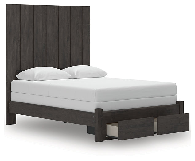 Cama Fraluna con almacenamiento y paneles