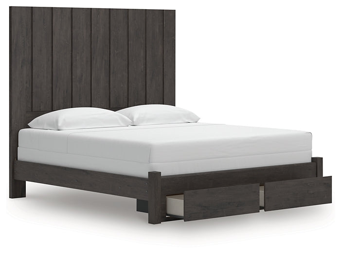 Cama Fraluna con almacenamiento y paneles