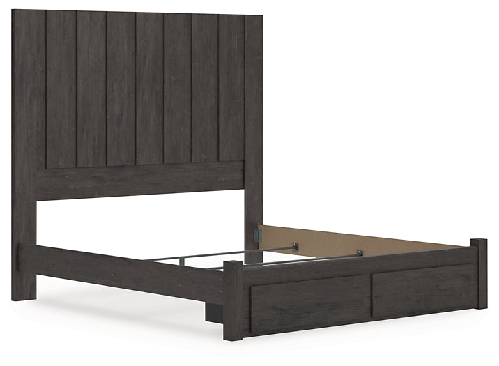 Cama Fraluna con almacenamiento y paneles