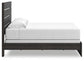 Ashley Express - Cama con paneles Hollivern