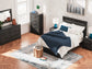 Ashley Express - Cama con paneles Hollivern