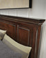 Cama Queen Porter con almacenamiento y paneles