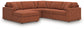 Seccional Modmax de 5 piezas con chaise longue
