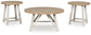 Ashley Express - Juego de mesa auxiliar Fawndell (3 piezas)