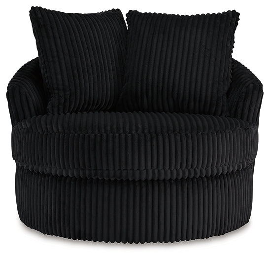 Silla giratoria decorativa Gramwell