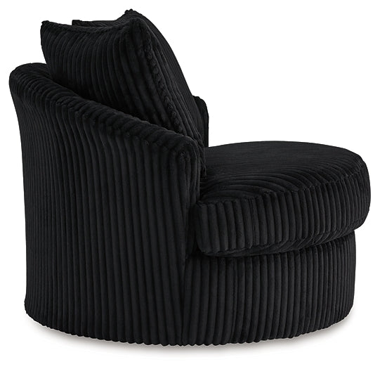 Silla giratoria decorativa Gramwell