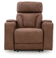 Sillón reclinable eléctrico Clean-Slate/reposacabezas ajustable