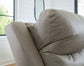 Seccional reclinable Narwhal Place de 6 piezas con consola de almacenamiento