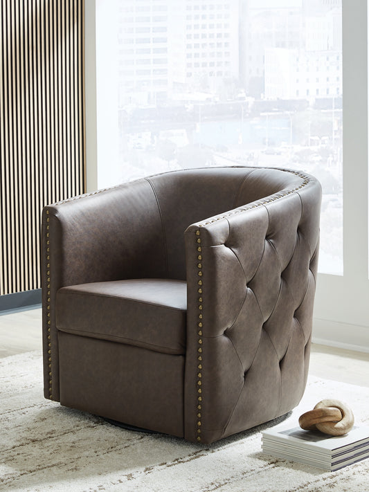 Silla giratoria decorativa Brentlow