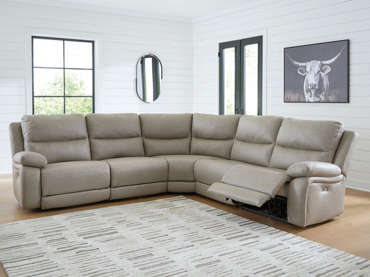 Seccional reclinable eléctrico de 5 piezas Narwhal Place