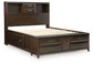 Ashley Express - Cama Vanmore con almacenamiento