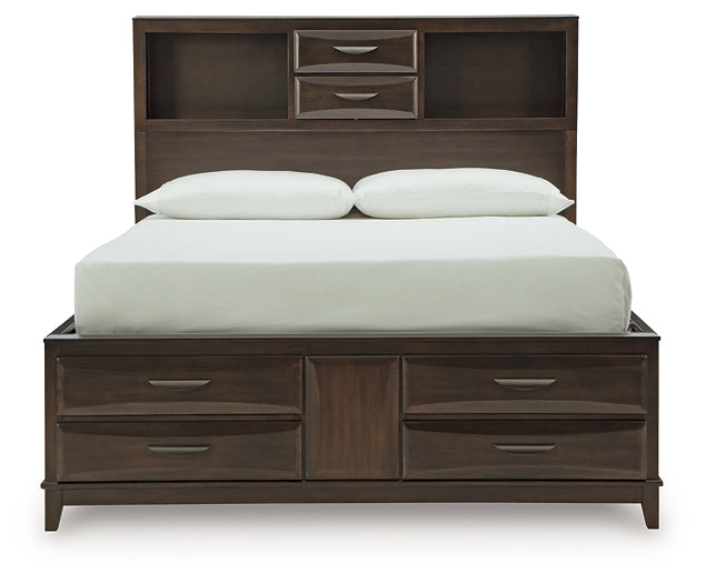 Ashley Express - Cama Vanmore con almacenamiento