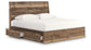 Ashley Express - Cama Chirason King con paneles y espacio de almacenamiento