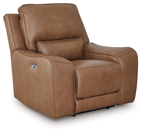 Sillón reclinable eléctrico DeepWakes con reposacabezas ajustable