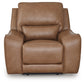 Sillón reclinable eléctrico DeepWakes con reposacabezas ajustable