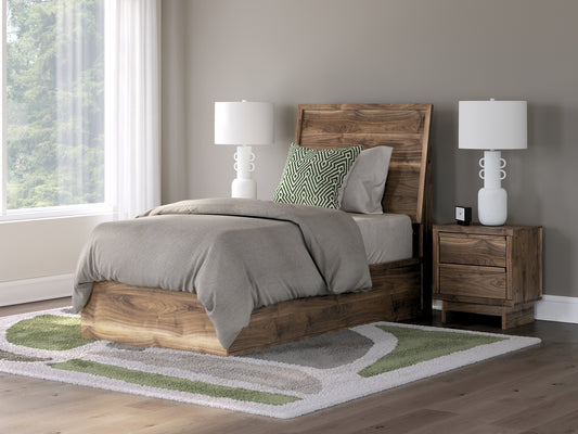 Ashley Express - Cama individual con paneles Zadilyn