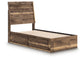 Ashley Express - Cama doble Zadilyn con paneles y espacio de almacenamiento