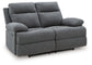 Loveseat reclinable de deslizamiento lateral