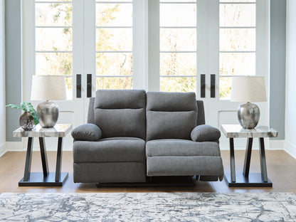 Loveseat reclinable de deslizamiento lateral