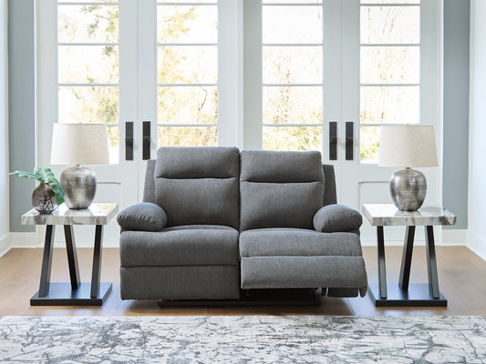 Loveseat reclinable de deslizamiento lateral