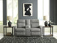 Gauntlet DBL Rec Loveseat con consola