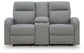 Gauntlet DBL Rec Loveseat con consola