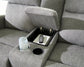 Gauntlet DBL Rec Loveseat con consola