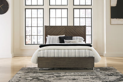 Ashley Express - Cama con paneles Arkenton